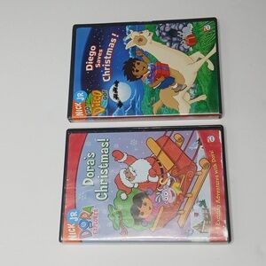 Dora the Explorer Dora's Christmas Go Diego‎ Go  Diego Saves Christmas Dvd's